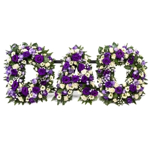Loose tribute words per letter