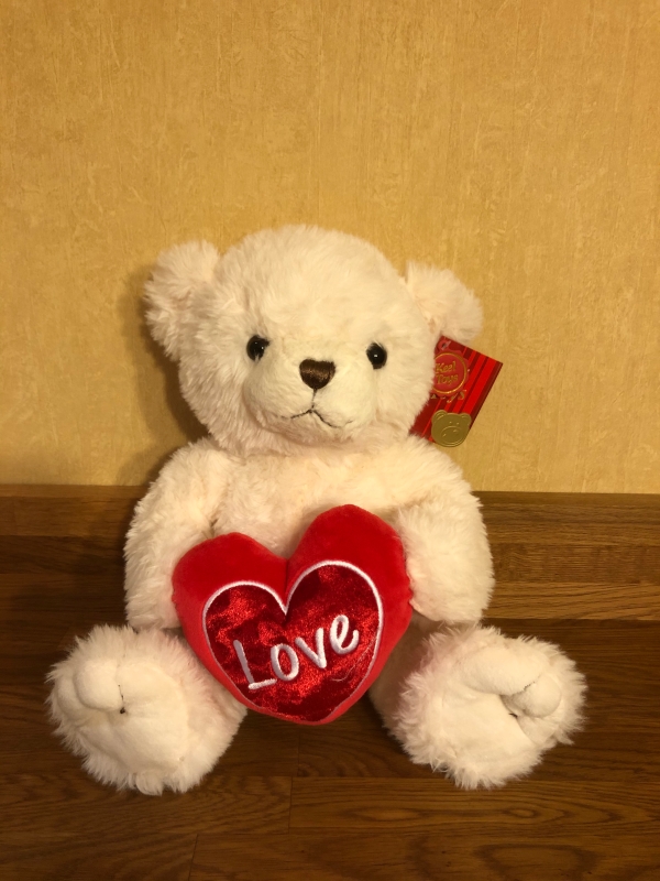 personalised valentines teddy