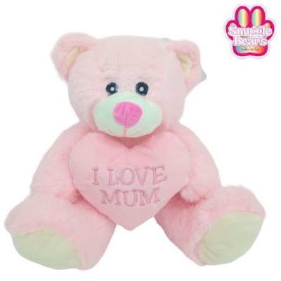 I LOVE MUM teddy(gift wrapped)