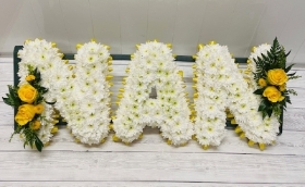Based Tribute words per letter