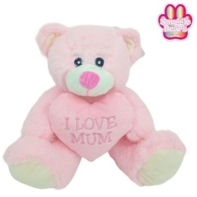I LOVE MUM teddy(gift wrapped)
