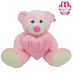Its A Girl Teddy (Gift wrapped)